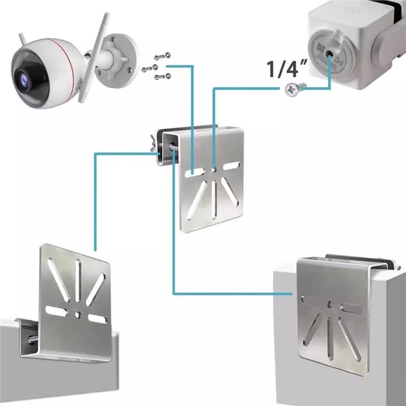 T24C 3 Pack Gutter Mount Brack - огляд і ціна Eufy Camera S340