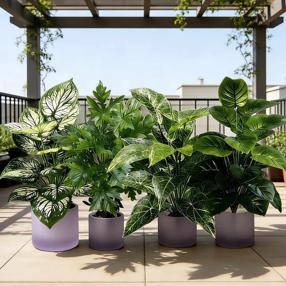 4PC Artificial Plants with 48L - огляд і ціна Dracaena Marginata