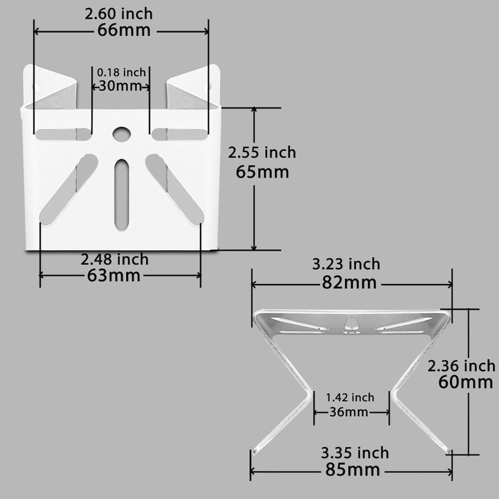 White Corner Mount Bracket for - огляд і ціна Eufy Camera S340