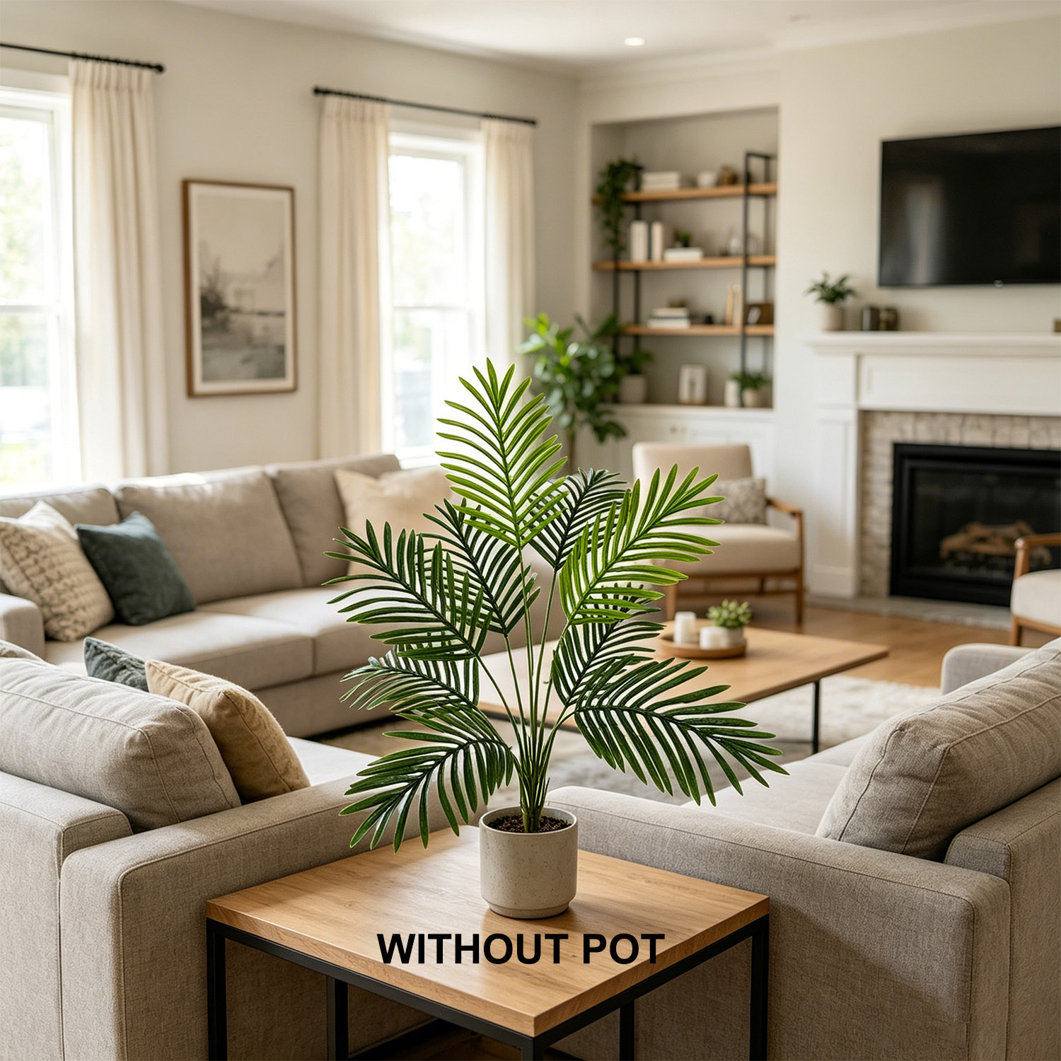 65-125CM Artificial Palm Plant - огляд і ціна Dracaena Marginata