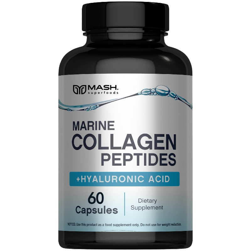 Marine Collagen Capsules with  - огляд і ціна Aloe Vera Pot
