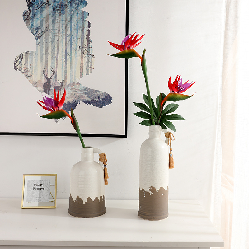 2pcs  Artificial Strelitzia Fa - огляд і ціна Bird Paradise Strelitzia