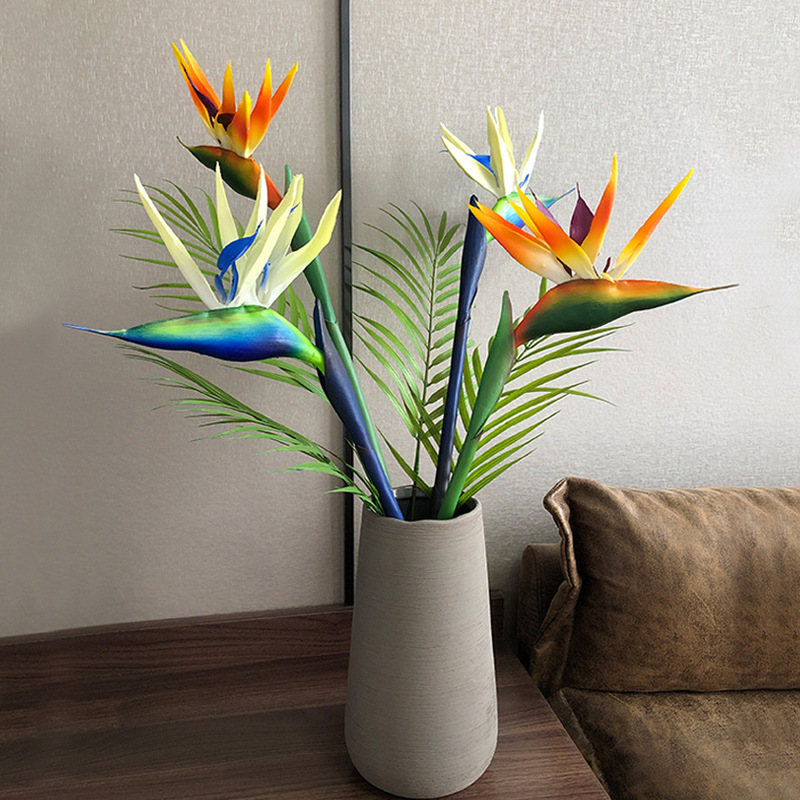 3pcs Artificial Bird Of Paradi - огляд і ціна Bird Paradise Strelitzia